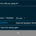 Cannot change 3.5mm audio jack settings on Dell Latitude – (Realtek / Waves Audio / MaxxAudio)
